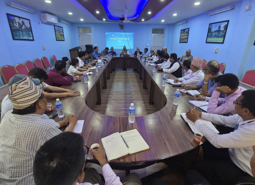 मिति २०८२।०१।१५ गते बसेको जिल्ला विपद् व्यवस्थापन समितिको वैठक