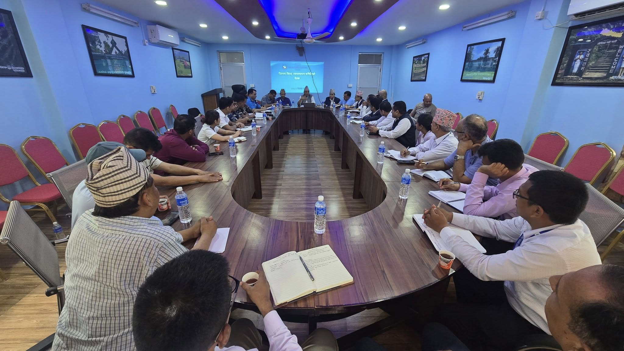 मिति २०८२।०१।१५ गते बसेको जिल्ला विपद् व्यवस्थापन समितिको वैठक